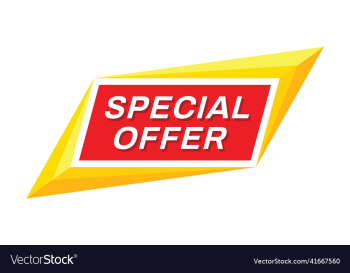 special offer - concept banner special offer - concept banner