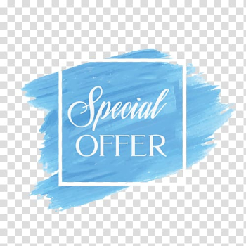Special offer illustration, Watercolor painting Texture, special offer transparent background PNG clipart