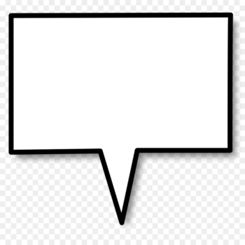 Speech balloon Box Callout - Blank Conversation Bubble Speech balloon Box Callout - Blank Conversation Bubble