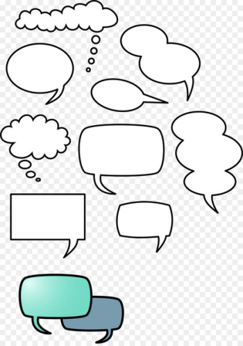 Speech balloon Bubble - comic Speech balloon Bubble - comic
