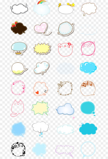 Speech balloon Cartoon - Conversation bubbles Speech balloon Cartoon - Conversation bubbles
