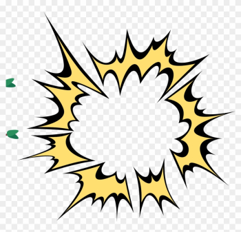 Speech Balloon Cartoon Explosion - Cartoon Explosion Png