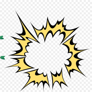 Speech balloon Cartoon Explosion - Yellow explosion Speech balloon Cartoon Explosion - Yellow explosion