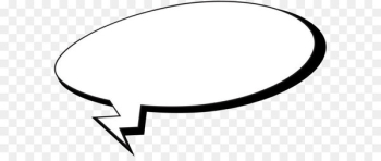 Speech balloon Comics Text - Comics Speech Bubble PNG Clip Art Image 