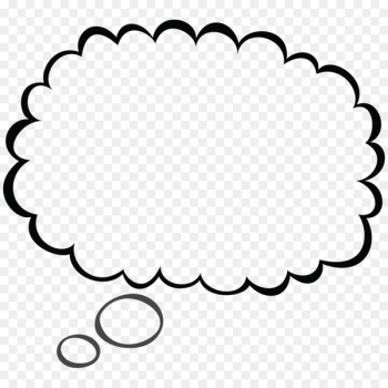 Speech balloon Thought Clip art - Thought Bubble Transparent Speech balloon Thought Clip art - Thought Bubble Transparent