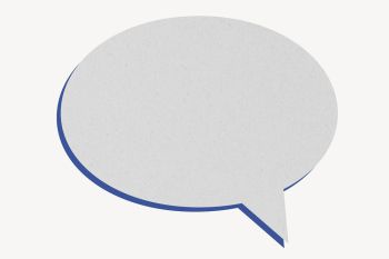 Speech bubble mockup, blue color | Free PSD Mockup - rawpixel Speech bubble mockup, blue color | Free PSD Mockup - rawpixel