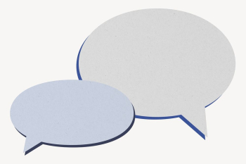 Speech bubble mockup, blue color | Free PSD Mockup - rawpixel Speech bubble mockup, blue color | Free PSD Mockup - rawpixel