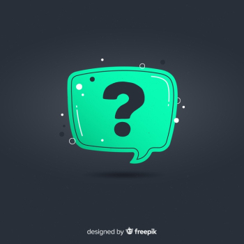 Speech Bubble With Question Mark | Download now free vectors on Freepik