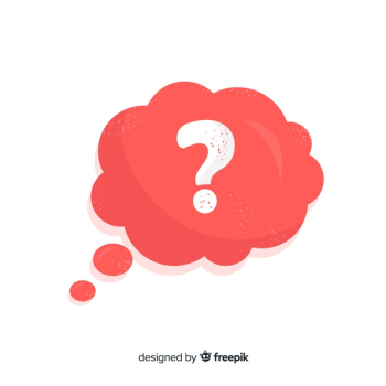 Speech Bubble With Question Mark | Download now free vectors on Freepik