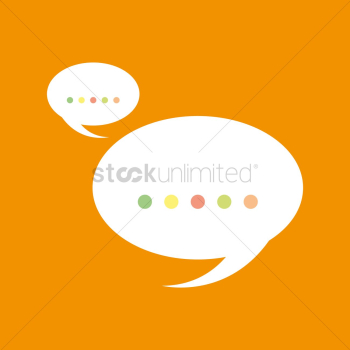 Speech bubbles Speech bubbles