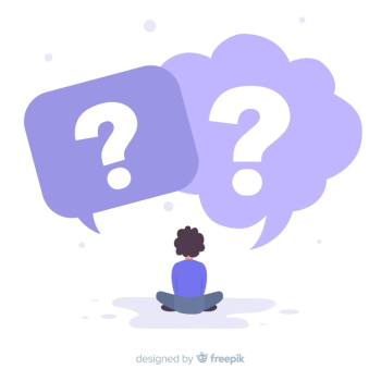 Speech Bubbles With Question Marks | Download now free vectors on Freepik