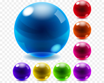 Sphere Euclidean vector - Vector colored balls Sphere Euclidean vector - Vector colored balls