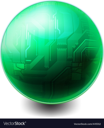 Sphere vector image Sphere vector image