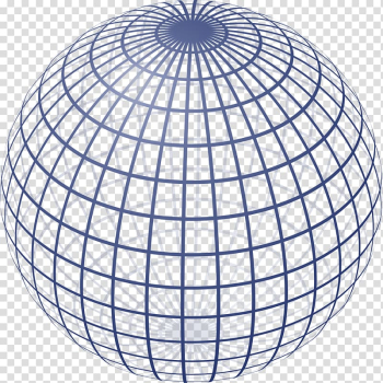 Sphere Website wireframe Wire-frame model Two-dimensional space Geometry, 3d three dimensional flower transparent background PNG clipart
