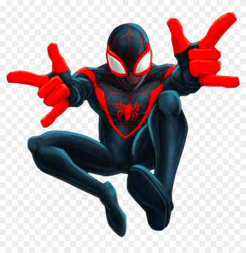 Spider-man Clipart Transparent - Spiderman Miles Morales