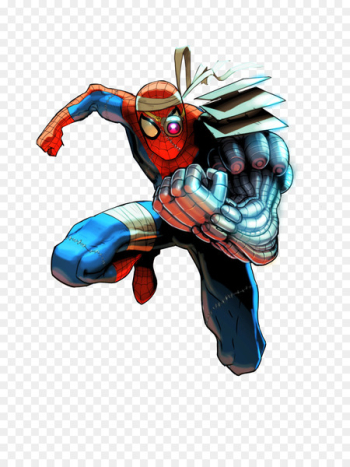 Spider-Man Cyborg Electro Nick Fury Spider-Verse - spiderman Spider-Man Cyborg Electro Nick Fury Spider-Verse - spiderman