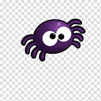 Spider Purple , spider transparent background PNG clipart