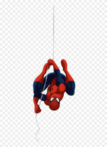 Spider - Ultimate Spider Man Upside Down