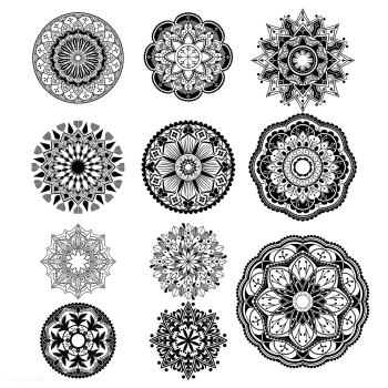 Spiritual mandala pattern | Free stock vector - 563172 Spiritual mandala pattern | Free stock vector - 563172