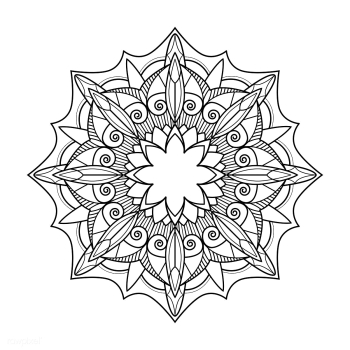 Spiritual mandala pattern | Free stock vector - 563182 Spiritual mandala pattern | Free stock vector - 563182