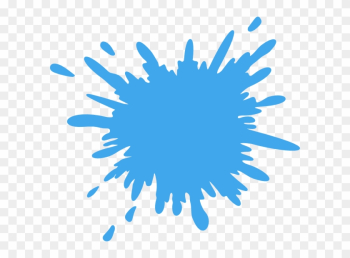 Splatter Clipart Colored Water - Splash Png