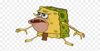 Spongebob Caveman Meme Transparent