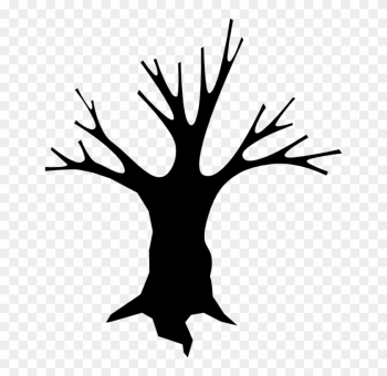 Spooky Tree Clipart Outline - Cartoon Tree Scary Spooky Tree Clipart Outline - Cartoon Tree Scary