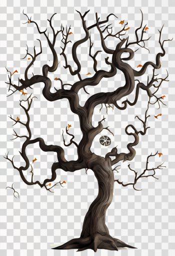 Spooky Tree PNG transparent, halloween tree, tree with skull Spooky Tree PNG transparent, halloween tree, tree with skull