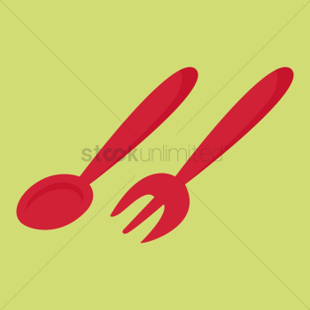 Spoon and fork Spoon and fork