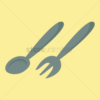 Spoon and fork Spoon and fork