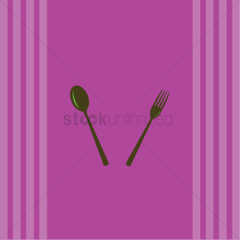 Spoon and fork Spoon and fork