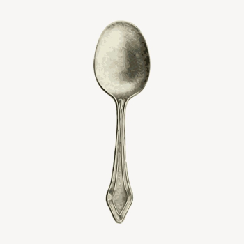 Spoon clipart, cutlery illustration vector. | Free Vector - rawpixel Spoon clipart, cutlery illustration vector. | Free Vector - rawpixel