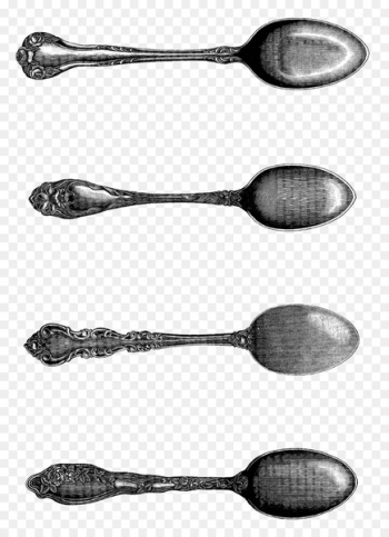 Spoon Digital stamp Paper Gift - spoon Spoon Digital stamp Paper Gift - spoon