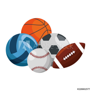 sport balls set icons sport balls set icons