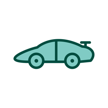 Sports Car Icon Design