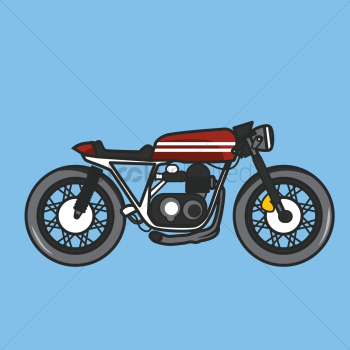 Sports motorbike Sports motorbike
