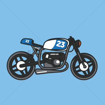 Sports motorbike Sports motorbike