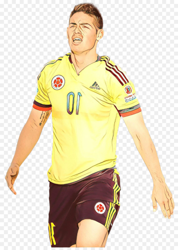 sportswear clothing yellow jersey player