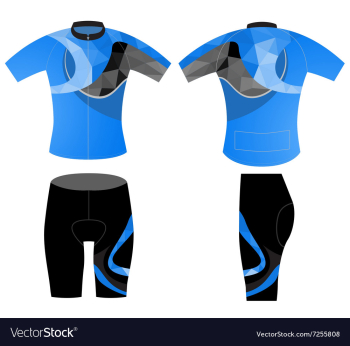Sportswear fashion design vector image Sportswear fashion design vector image