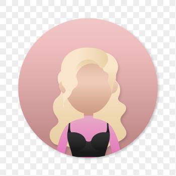 Sporty girl avatar transparent png | Free PNG Sticker - rawpixel