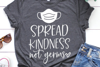 Spread Kindness Not Germs SVG, DXF, PNG, EPS Spread Kindness Not Germs SVG, DXF, PNG, EPS