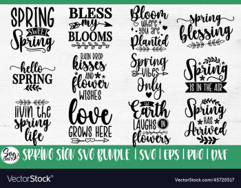 spring door sign svg bundle i spring sign svg