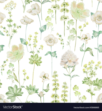 spring flower seamless repeat design