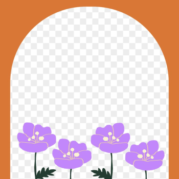 Spring flowers png doodle frame, | Free PNG - rawpixel