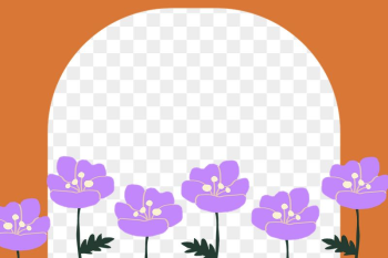 Spring flowers png doodle frame, | Free PNG - rawpixel