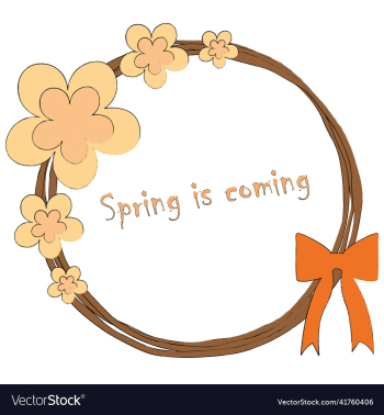 spring is coming simple drawn flower spring is coming simple drawn flower