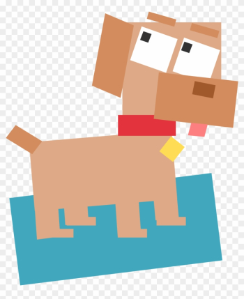 Square Animal 2 Dog Clipart - Square Animal Cartoon Square Animal 2 Dog Clipart - Square Animal Cartoon