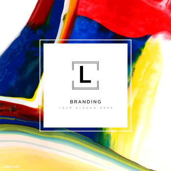 Square artistic branding template | Free stock vector - 575288 Square artistic branding template | Free stock vector - 575288