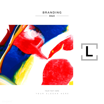 Square artistic branding template | Free stock vector - 575302 Square artistic branding template | Free stock vector - 575302