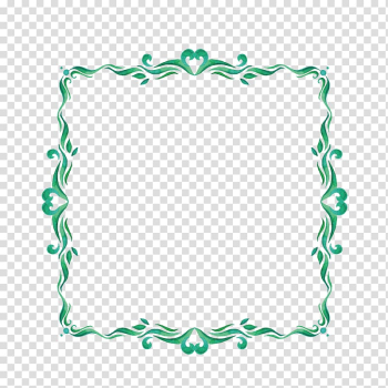 Square Blue Green, England light border transparent background PNG clipart